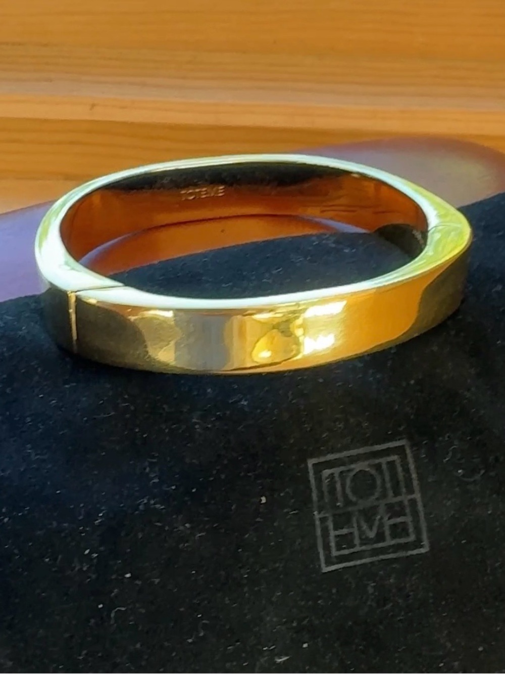 Toteme Polished Gold Bracelet